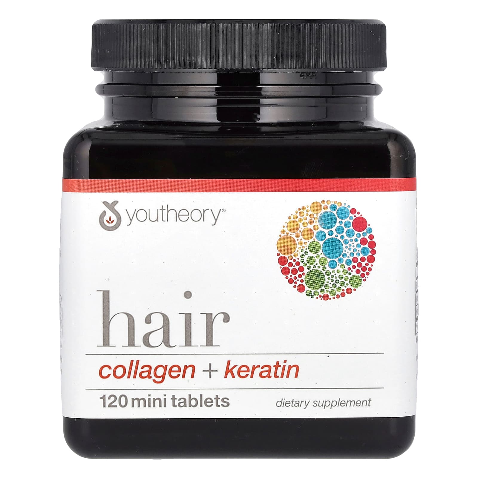 Youtheory Hair, Collagen + Keratin, 120 Mini Tablets — Tunisie