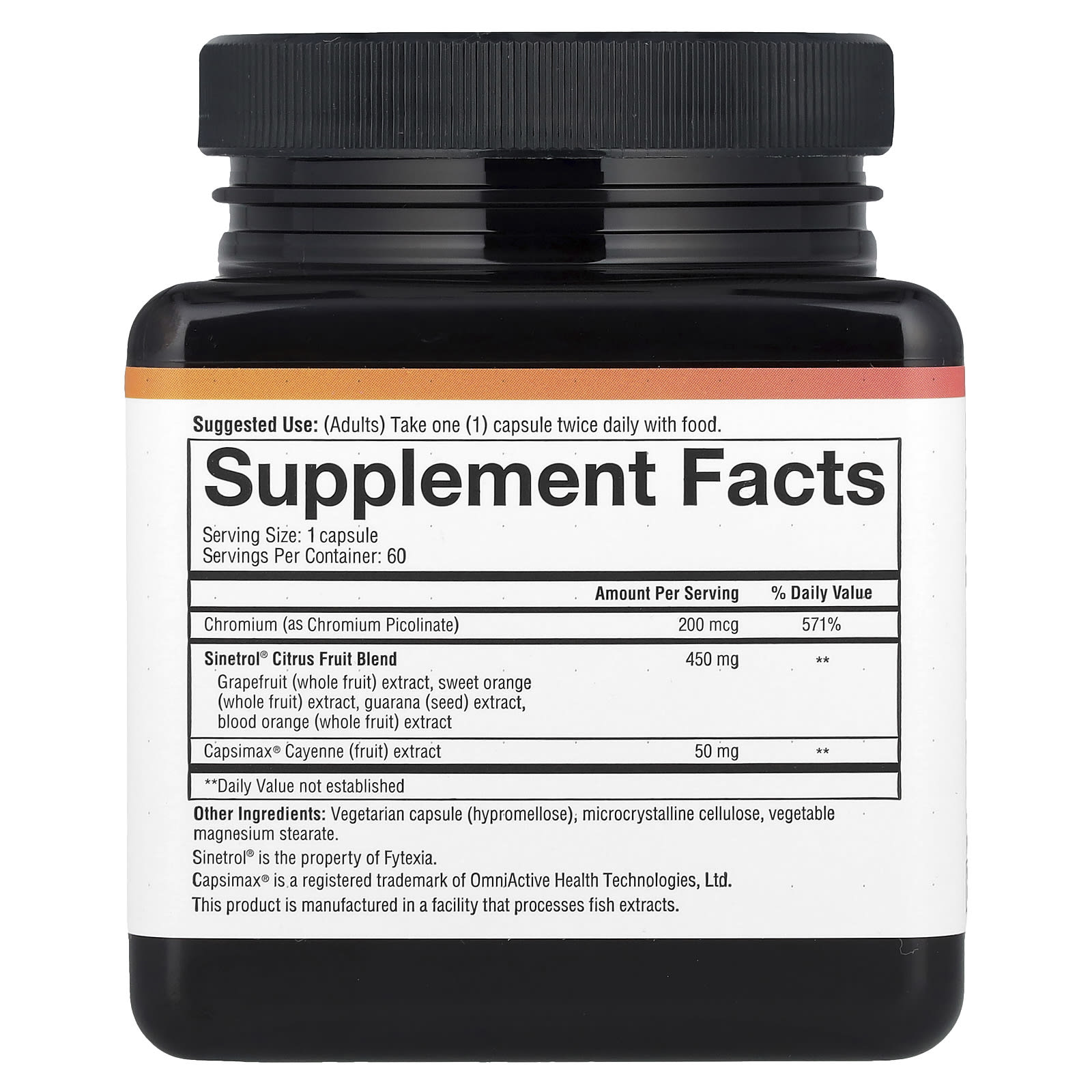 Youtheory Daily Fat Burner – 60 gélules végétales — photo 2 sur 2
