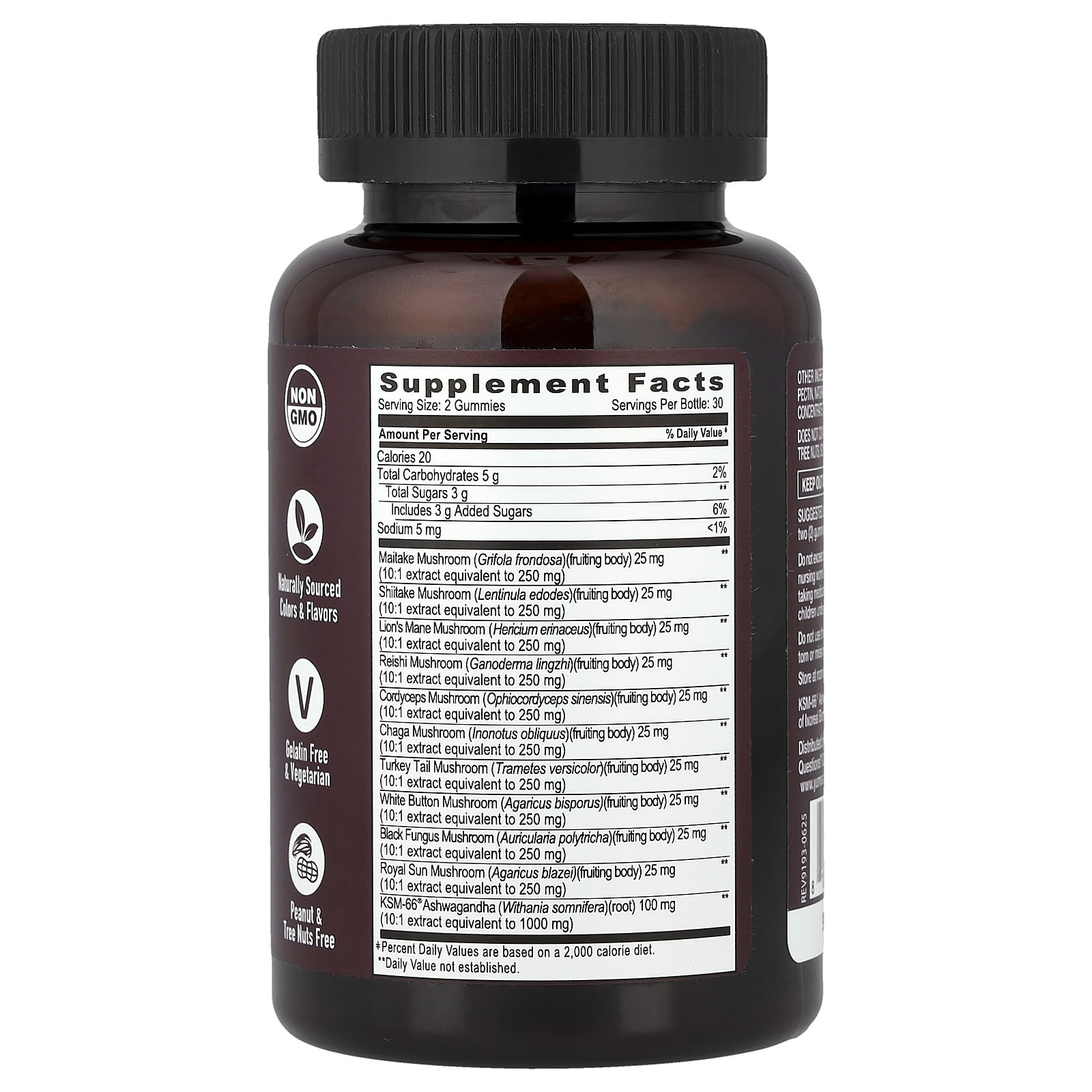 YumVs Strong Earth Gummies – 60 gommes — photo 2 sur 2