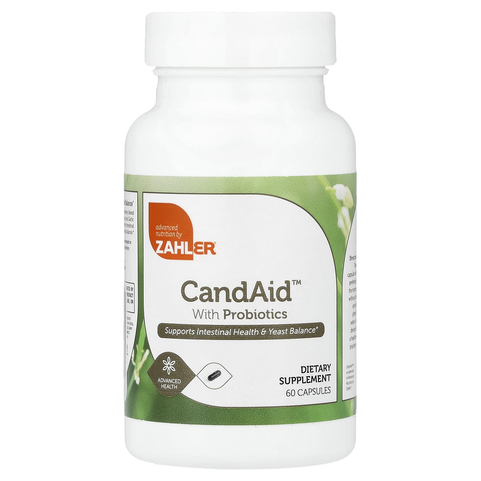 Zahler CandAid With Probiotics – 60 gélules — Tunisie