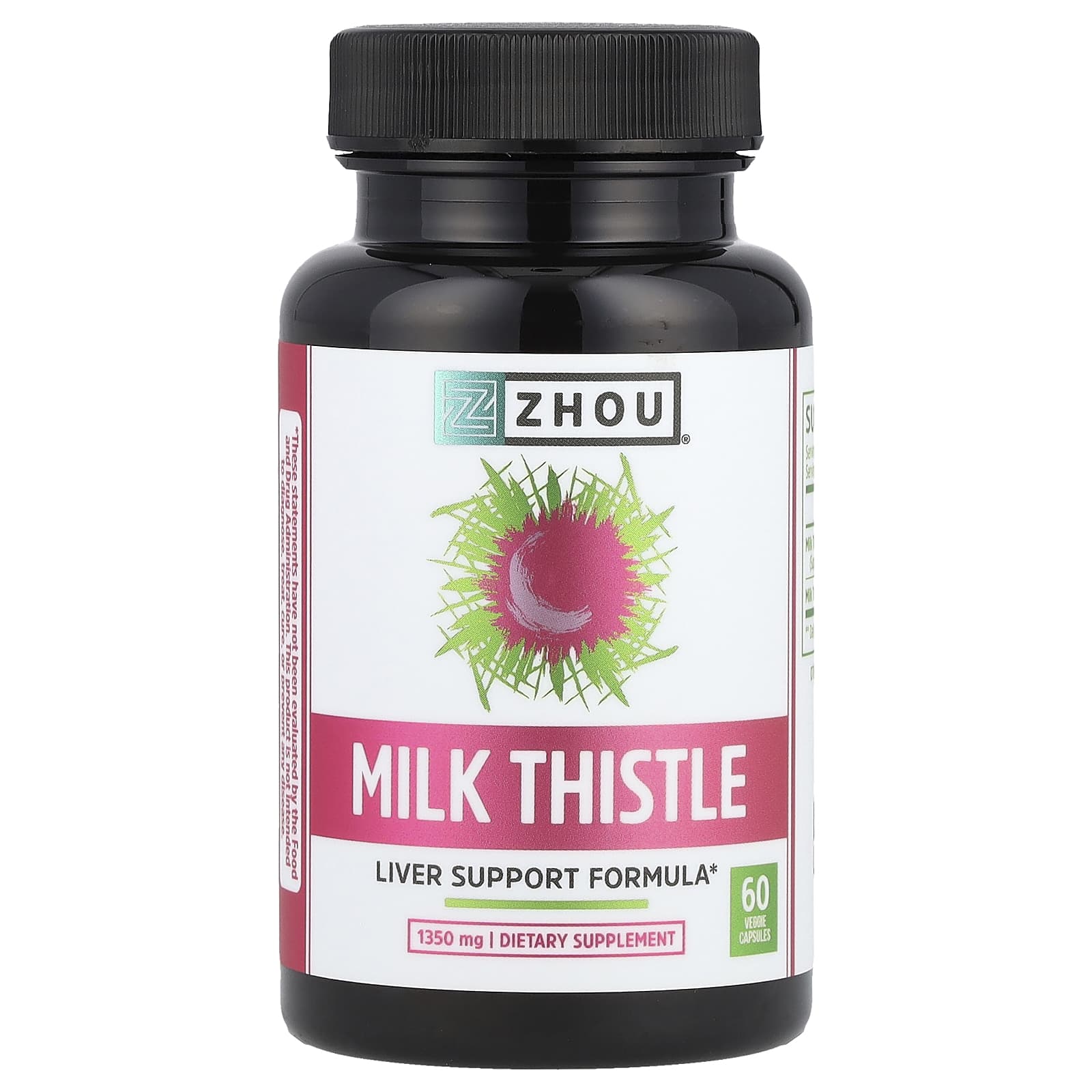 Zhou Nutrition Milk Thistle – 60 gélules végétales — Tunisie