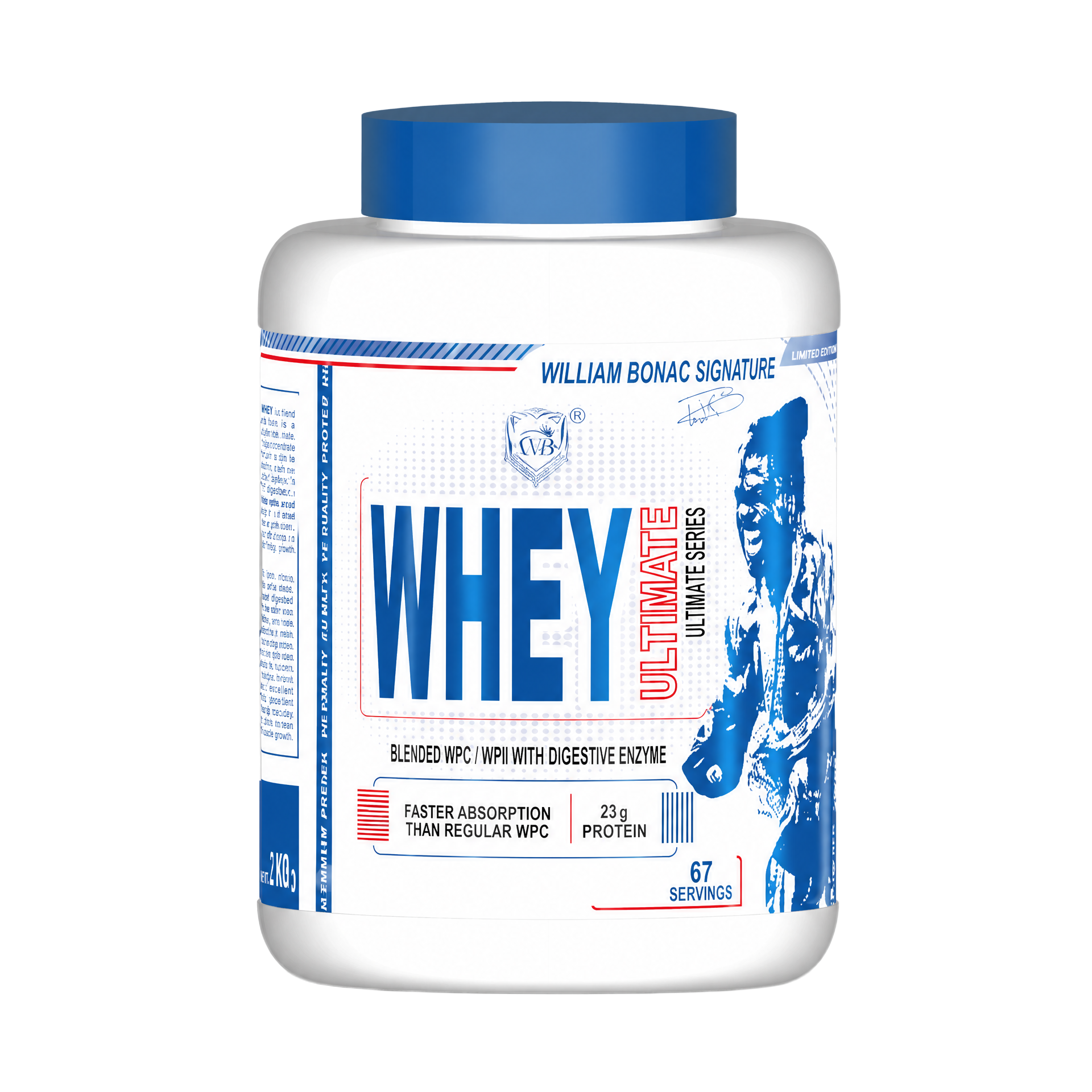 Whey Ultimate 2 kg – William Bonac — Tunisie