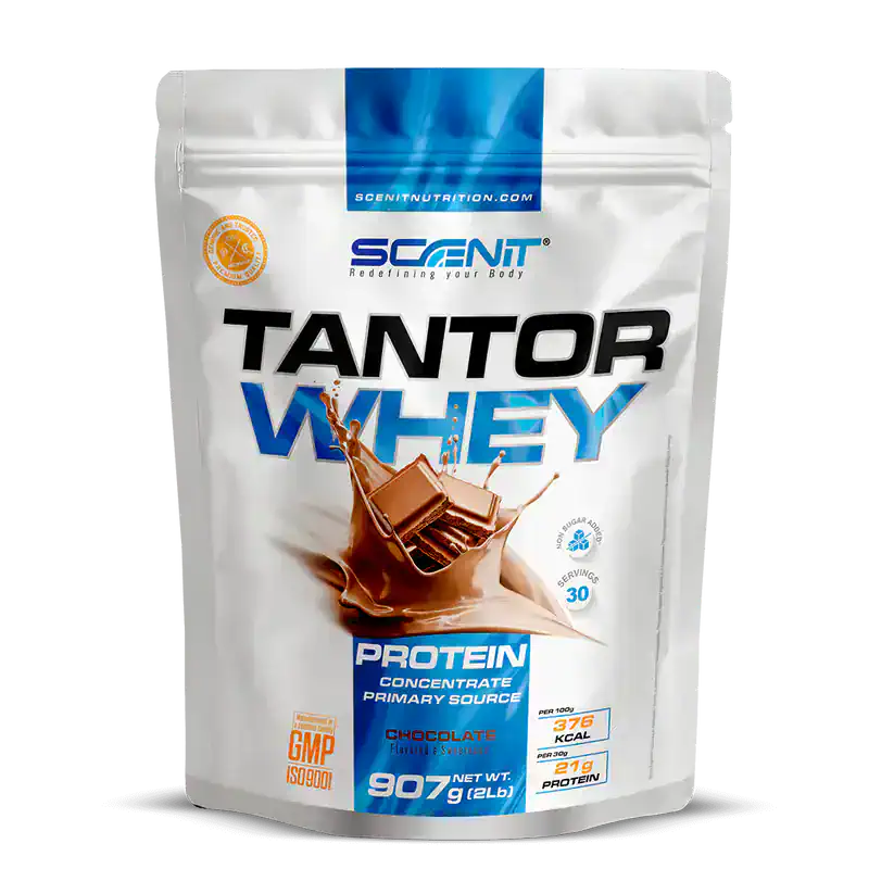 Tantor Whey Protein 908 g Scenit Nutrition – Whey protéine premium pour la prise de masse musculaire et la récupération | PROTEINE TUNISIE