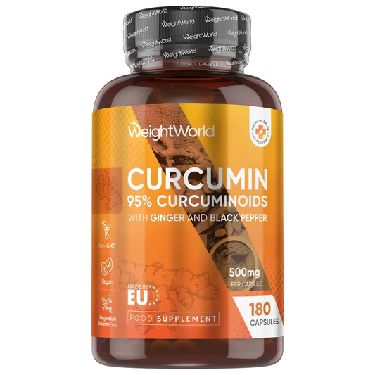 Curcumine 95% 180 Caps WeightWorld