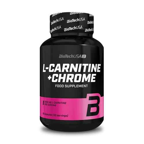L-CARNITINE CHROME 60 CAPS - BIOTECHUSA