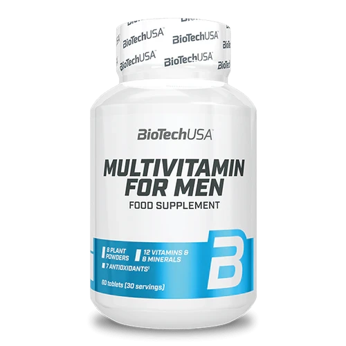 Multivitamin For Men 60 tablets – Biotech USA — Tunisie