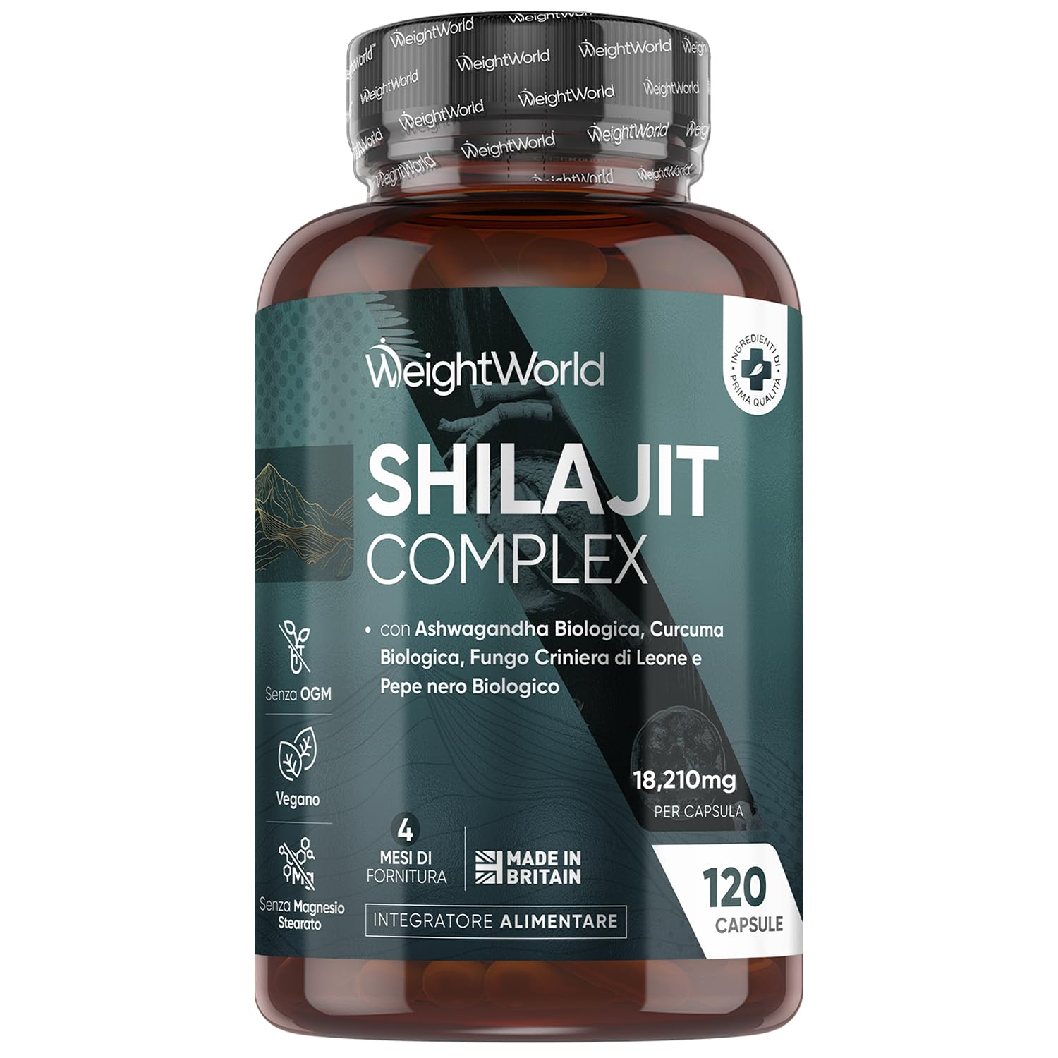 Shilajit Complex - WeightWorld | 120 Capsules