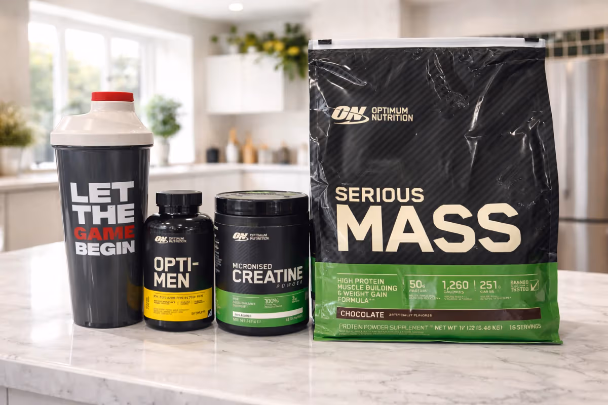 Pack Gain Musculaire Rapide – Optimum Nutrition — Tunisie