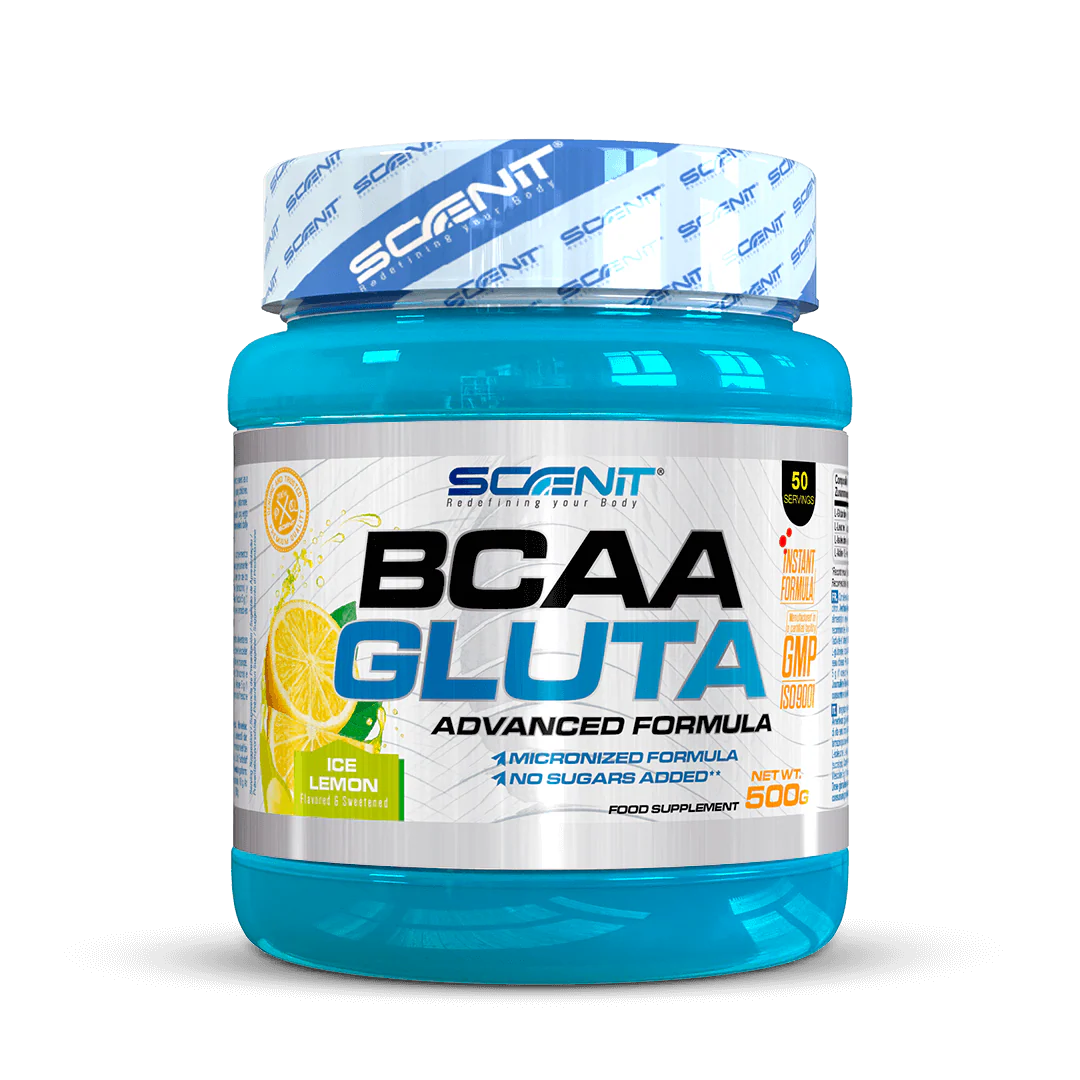 BCAA Gluta 500 g – Scenit Nutrition — Tunisie