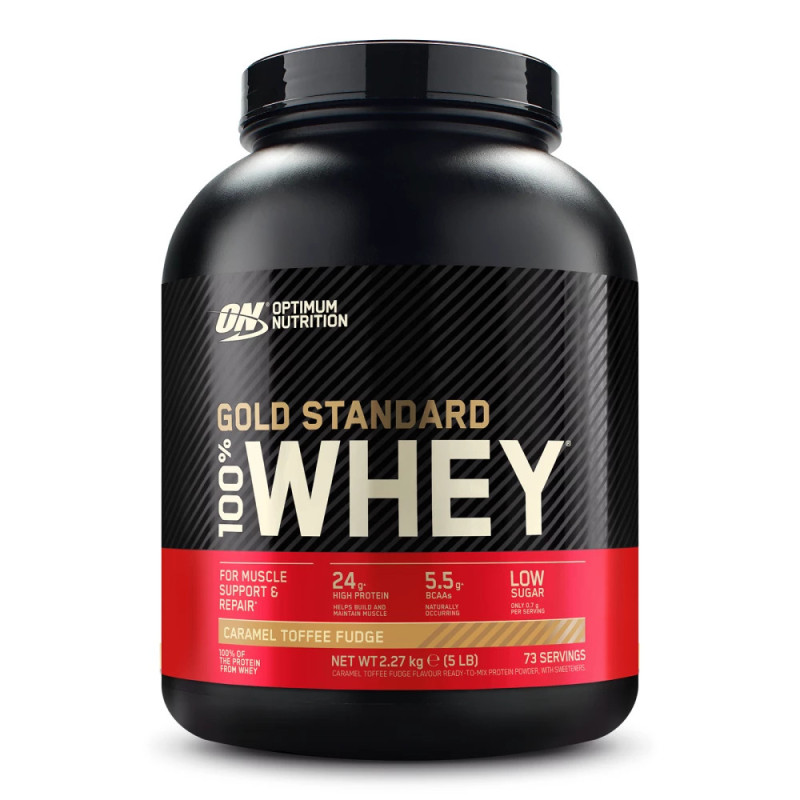 100% WHEY GOLD STANDARD 2.27KG - Optimum Nutrition