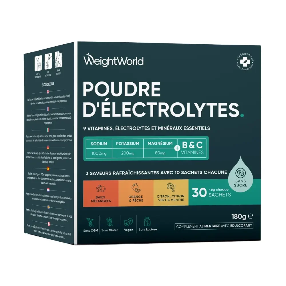 Electrolyte Powder WeightWorld | 30 Sachets