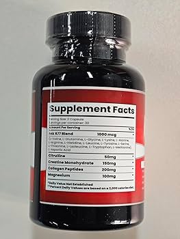 MK-677 – 60 capsules – Action Labs — valeurs nutritionnelles